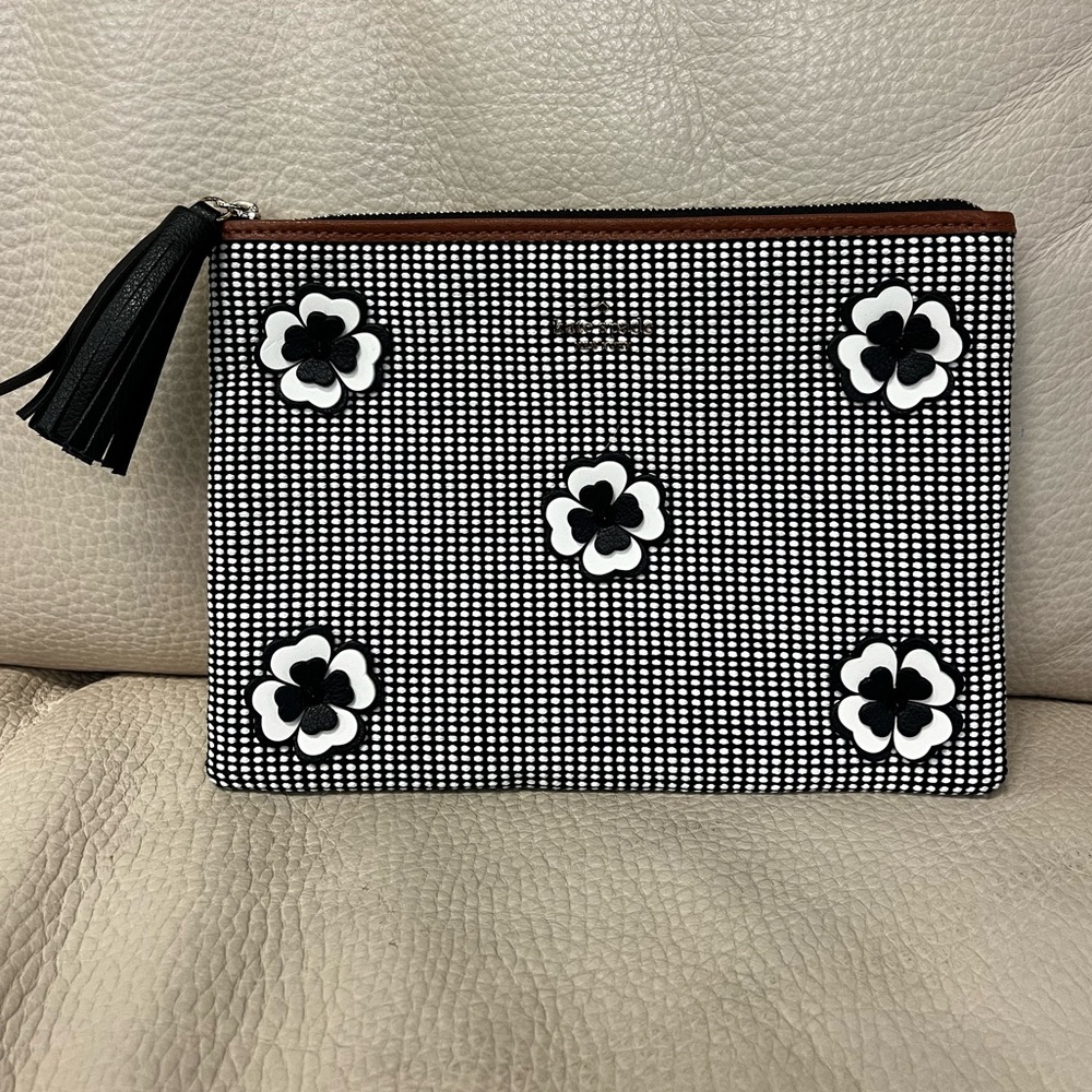 Kate Spade large tassel pouch